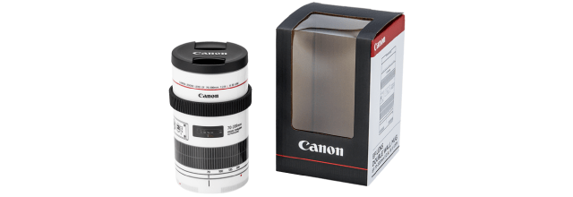 Canon Official Fan Goods】カメラ型タンブラー｜レンズマグ/ミニ