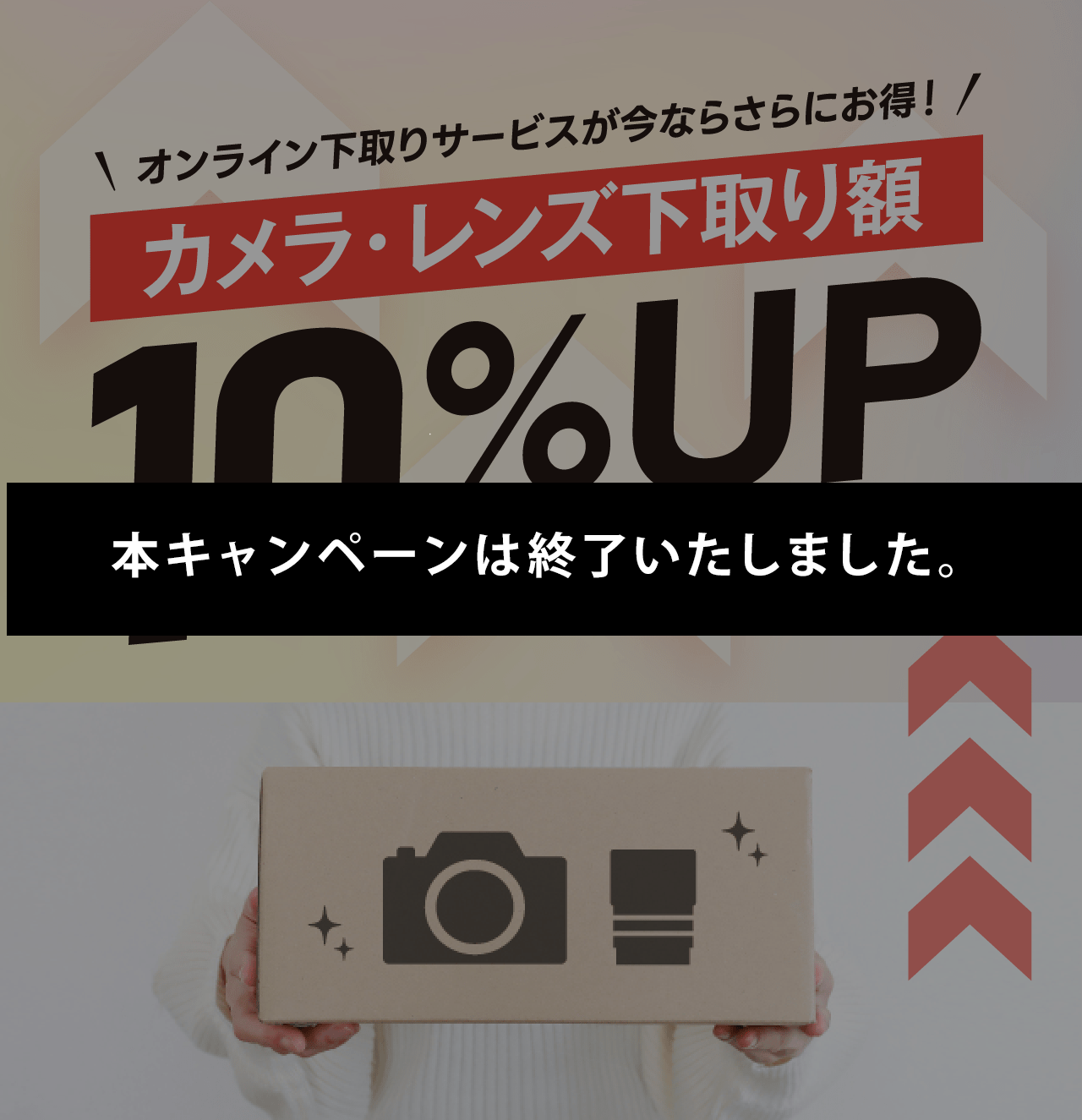 終了いたしました：【カメラ・レンズのオンライン下取りサービス