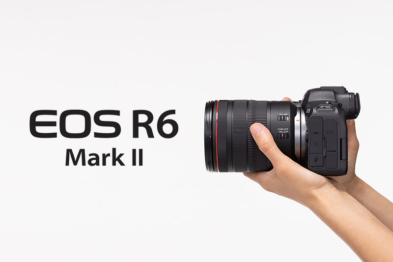 フルサイズセンサー搭載のミラーレスカメラEOS R6 Mark IIが登場！ 他