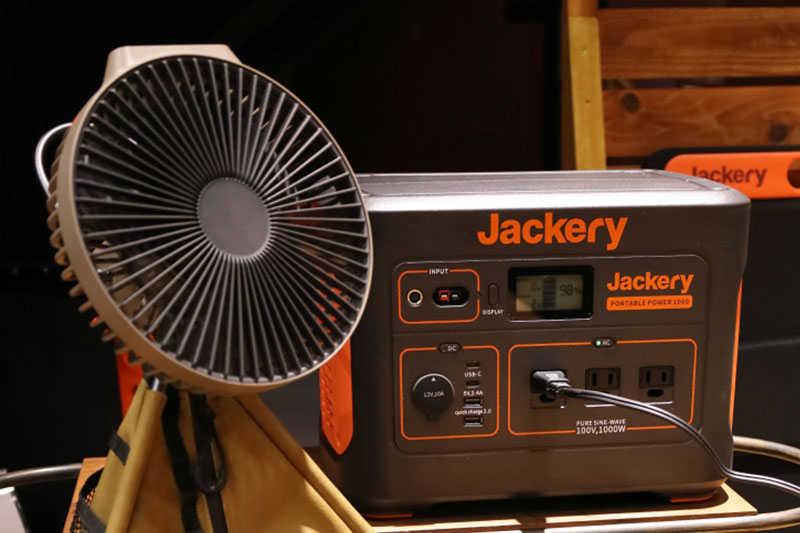 Jackery(ジャクリ)のポータブル電源の特長や使用シーンをご紹介