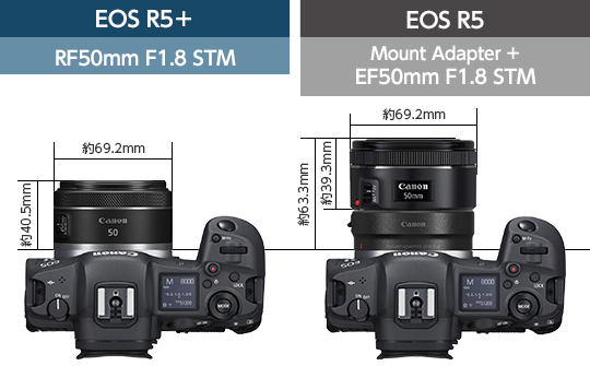 熱販売 Canon RF50mm F1.8 STM フード、フィルター 付き その他 