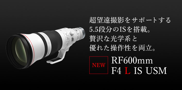 RFレンズ RF600mm F4 L IS USM □納期約3ヶ月:交換レンズ 通販