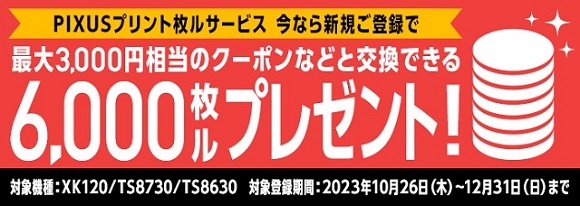 インクジェット複合機 PIXUS TS8730＋予備ｲﾝｸｾｯﾄ（4種から選べる用紙