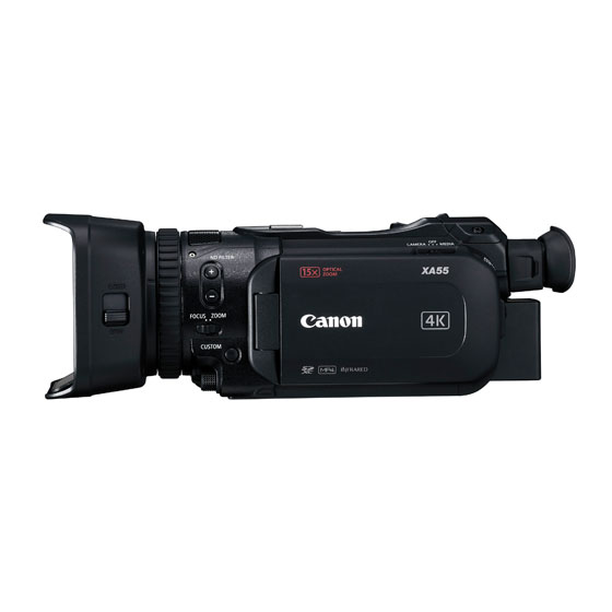 販売終了】ビデオカメラ XA55:デジタルビデオカメラ 通販｜キヤノン ...