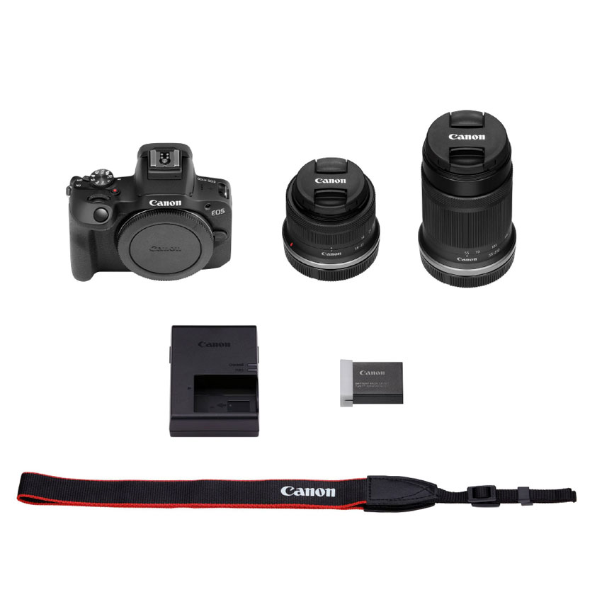 キヤノン ◇美品【Canon キヤノン】EOS R100 ダブルズームキット ミラーレス一眼カメラ