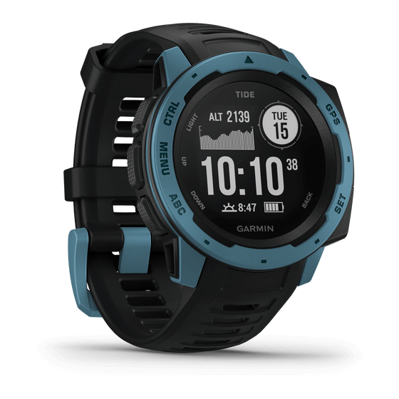 garmin watch tides