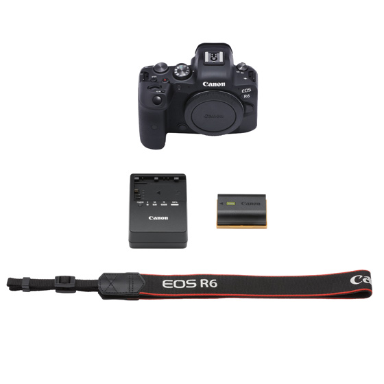 販売終了】EOS R6・ボディー（レンズは付きません）＋予備バッテリーセット □納期約2週間:ミラーレスカメラ 通販｜キヤノンオンラインショップ