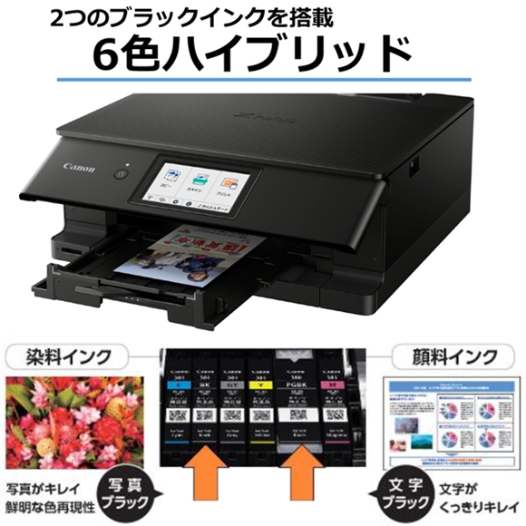 Canon プリンター PIXUS TS8530 ブラック (未使用品) - epiengineers.com