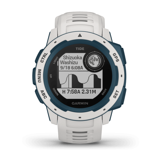 garmin instinct tides