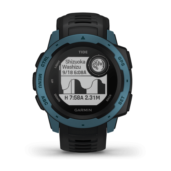 garmin instinct tides