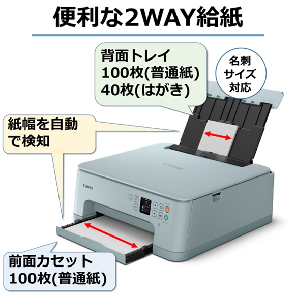 インクジェット複合機 PIXUS TS7530+予備ｲﾝｸｾｯﾄ（4種から選べる用紙 ...