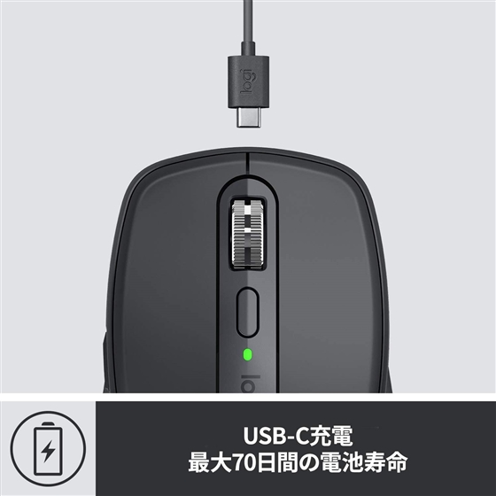 販売終了】ロジクール ワイヤレスマウス MX Anywhere 3 MX1700GR