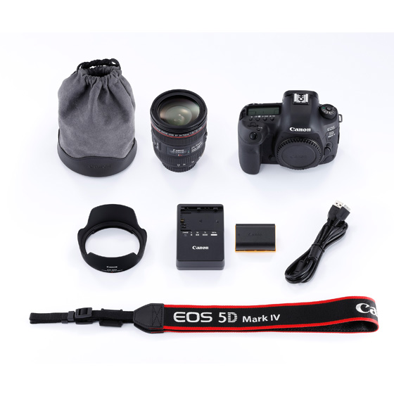 販売終了】EOS 5D Mark IV・EF24-70 F4L IS USM レンズキット:一眼レフ 