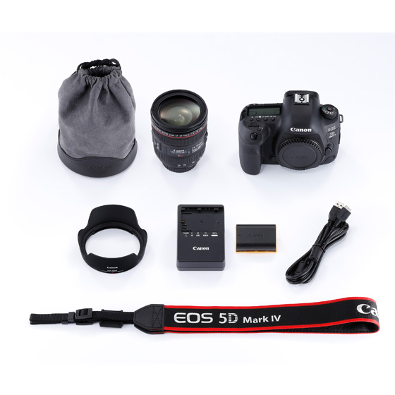 販売終了】EOS 5D Mark IV・EF24-70 F4L IS USM レンズキット:一眼レフ