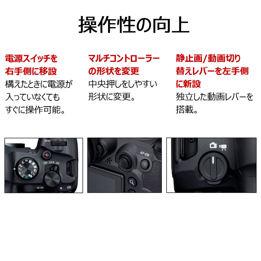 EOS R6 Mark II・ボディー：通販 | ミラーレスカメラ - キヤノン