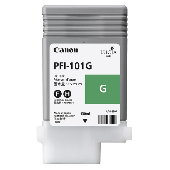 インクタンク グリーン PFI-101G □納期約1～2週間:インクカートリッジ