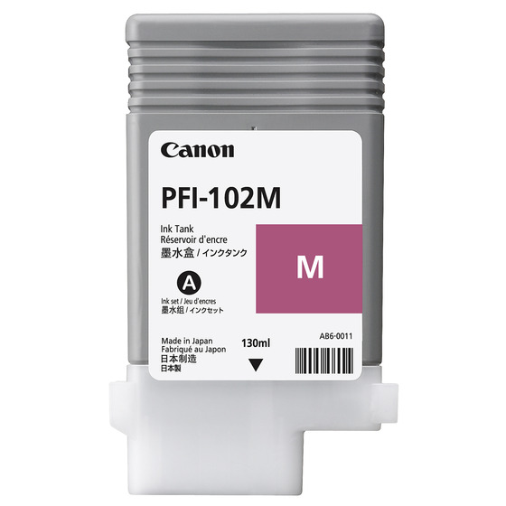 Canon キヤノン インクカートリッジ 純正 【PFI-102M】 マゼンタ-