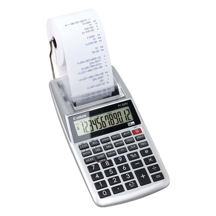 キヤノンプリンタ電卓 P1-DHV-3 □納期約1～2週間:電卓・電子辞書 通販 