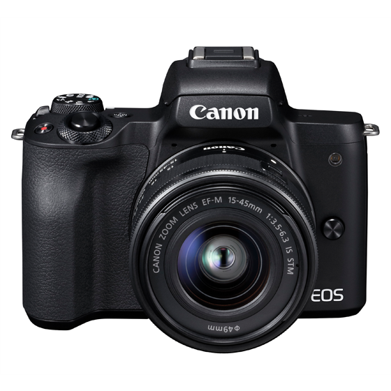 販売終了】EOS Kiss M（ブラック）・EF-M15-45 IS STM レンズキット ...