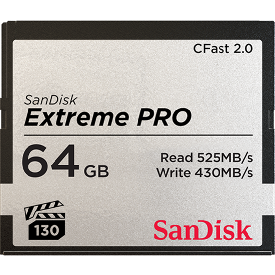 サンディスク CFカード 64GB エクストリーム プロ CFast 2.0 SDCFSP ...
