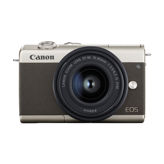 薄型カメラ【極美品】希少 ☆ Canon EOS M200 リミテッドゴールドキット