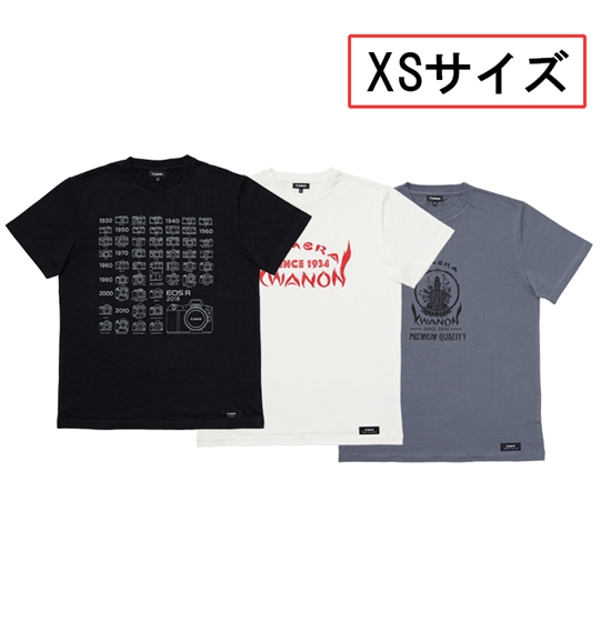 Tシャツ3枚セット XSサイズ AP-TS302 XS □納期約1～2週間:キヤノン