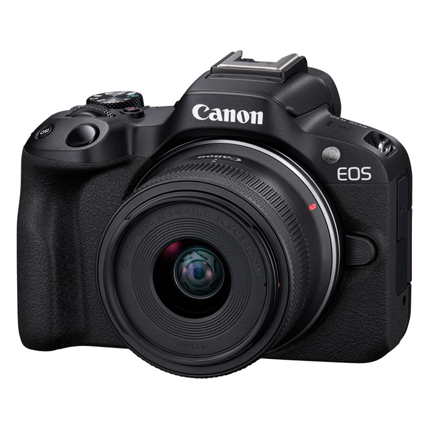 キヤノン 極美品｜キヤノン EOS R50 RF-S18-45 IS STM レンズキット ブラック CA01-M1581-2Q2B APS-C 一眼レフ RFマウント カメラ ミラーレス 本体