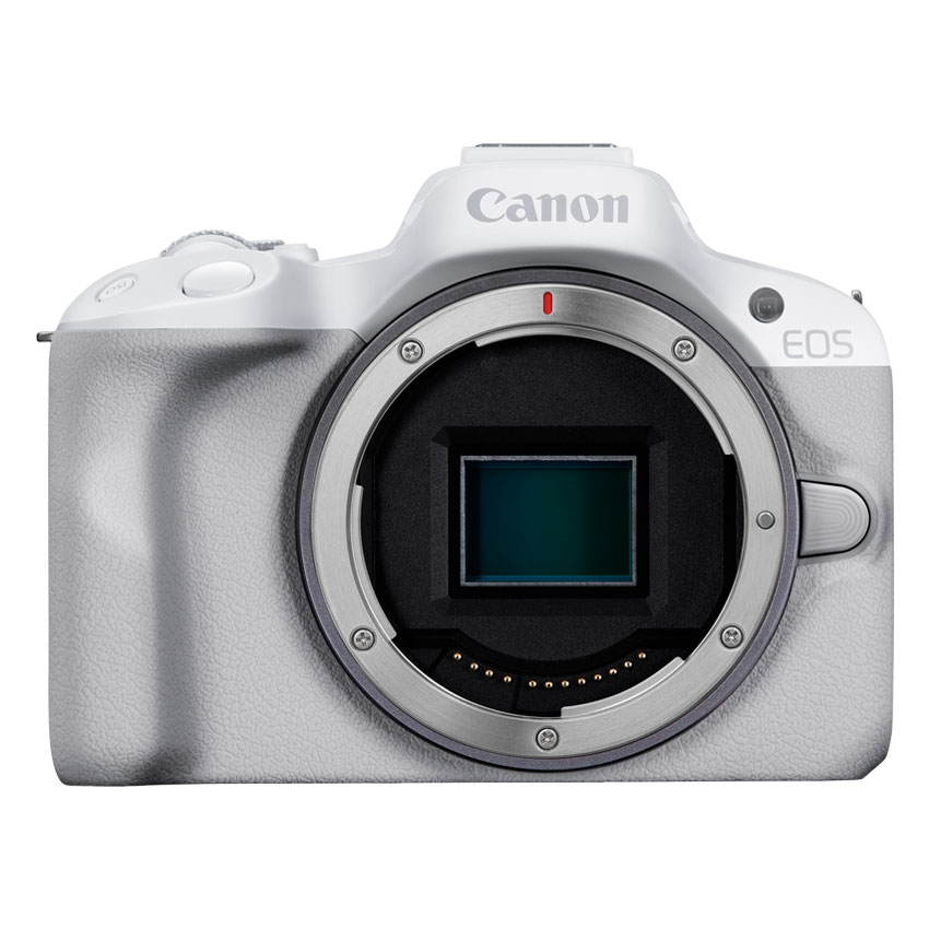 美品★キャノン Canon ミラーレスカメラ 一眼レフ EOSR50 ホワイト