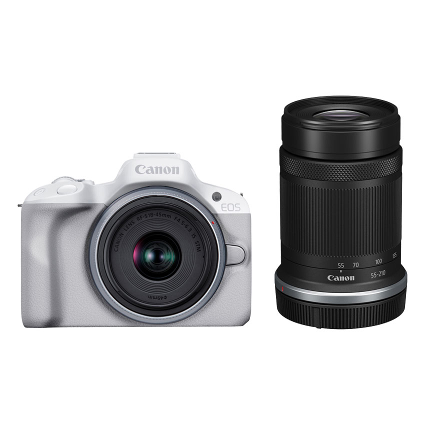EOS R50（ホワイト）・ダブルズームキット：通販 | ミラーレスカメラ 