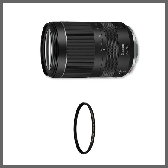 RFレンズ RF24-240mm F4-6.3 IS USM+プロテクターセット □納期約1～2 