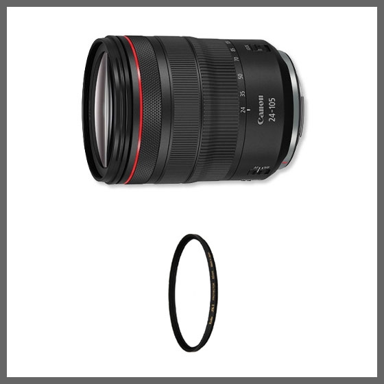 RFレンズ RF24-105mm F4 L IS USM+プロテクターセット:交換レンズ 通販