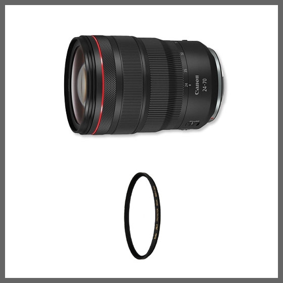 RFレンズ RF24-70mm F2.8 L IS USM+プロテクターセット □納期約2～3 