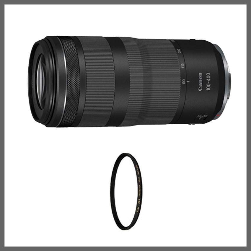 RFレンズ RF100-400mm F5.6-8 IS USM+プロテクターセット □納期約1.5