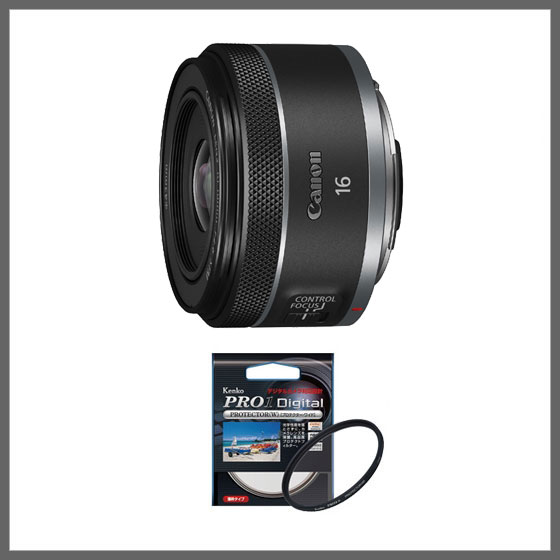 RFレンズ RF16mm F2.8 STM+プロテクターセット【23年夏：3,000円分