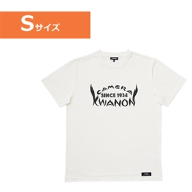 Tシャツ KWANONロゴデザイン AP-TS002 Sサイズ(ホワイト)