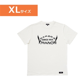 Tシャツ KWANONロゴデザイン AP-TS002 XLサイズ(ホワイト)