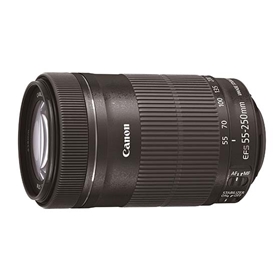 美品　キヤノン EFレンズ EF-S55-250mm F4-5.6 IS STM