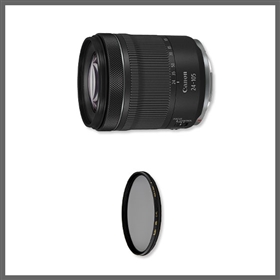 RFレンズ RF24-105mm F4-7.1 IS STM＋PLフィルターセット 納期 ...