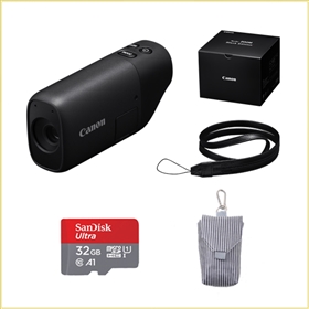 PowerShot ZOOM Black Edition+カメラケース+microSDカードセット