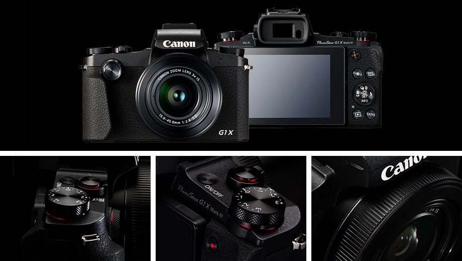 販売終了】PowerShot G1 X Mark III:コンパクトデジタルカメラ 通販